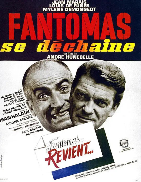 方托马斯的反击 (1965) (Fantômas se déchaîne)-光鸭·臻影社